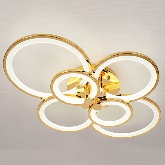 Modern LED ceiling lamp Art Deco Modern gold for the living room of the bedroom CERCHIO