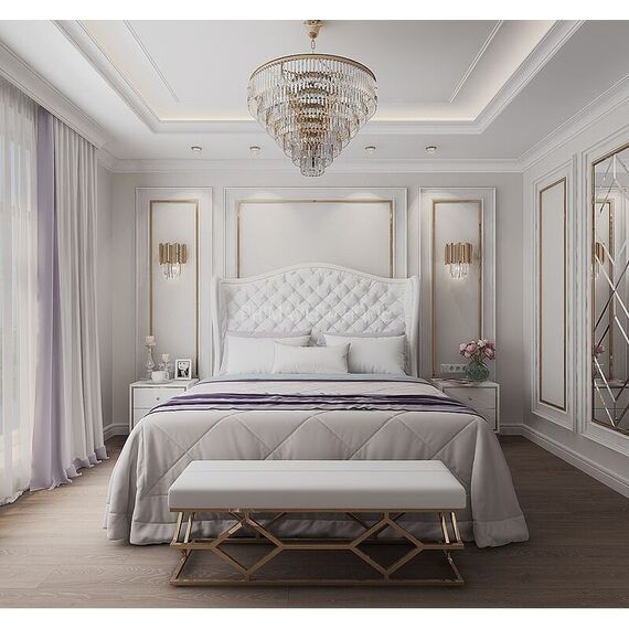 Szafka nocna glamour srebrna biała lakierowana wysoki połysk LORENZO