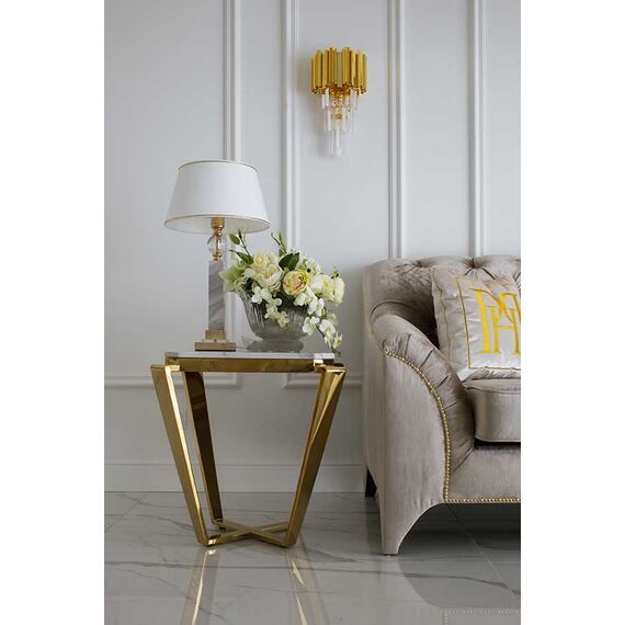 Luxury crystal wall lamp glamour wall lamp , gold EMPIRE