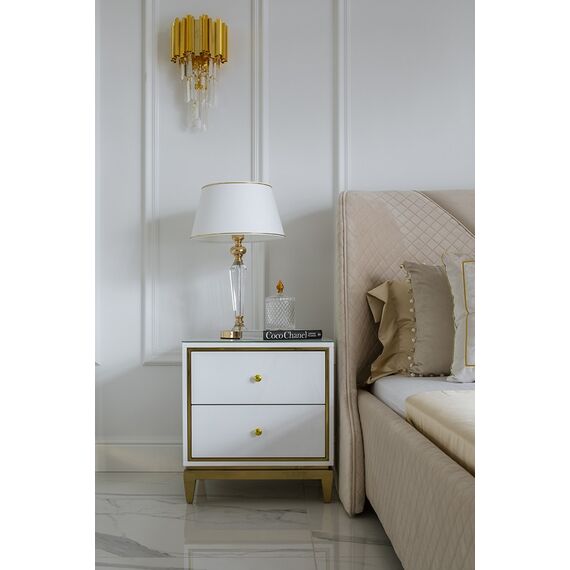 Luxury crystal wall lamp glamour wall lamp , gold EMPIRE