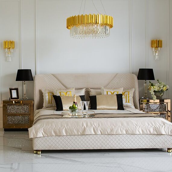 Luxury crystal wall lamp glamour wall lamp , gold EMPIRE