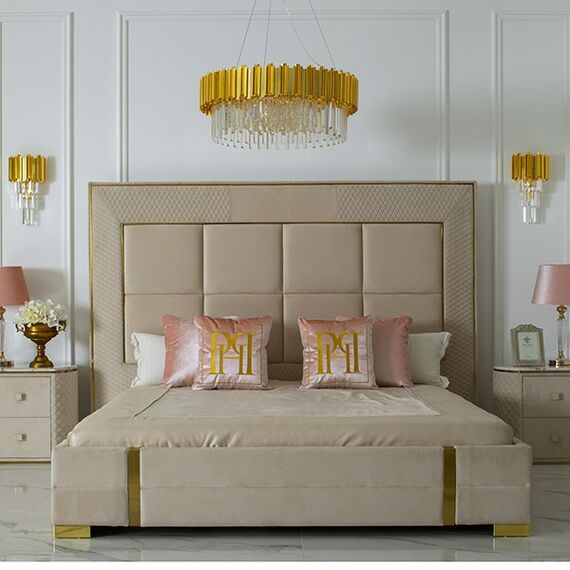 Luxury crystal wall lamp glamour wall lamp , gold EMPIRE