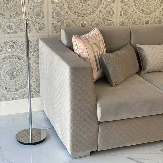 Sofa glamour 3 seater for the living room, dining room, office comfortable COMFORT