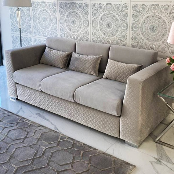 Sofa glamour 3 seater for the living room, dining room, office comfortable COMFORT