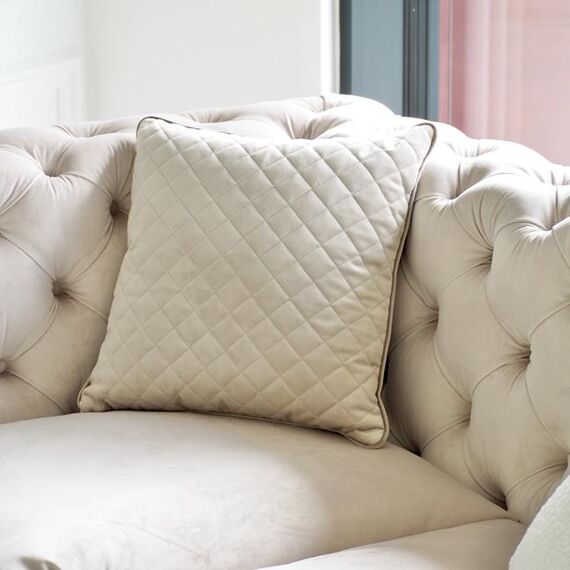 A stylish pillow with a diamond pattern for the living room, bedroom