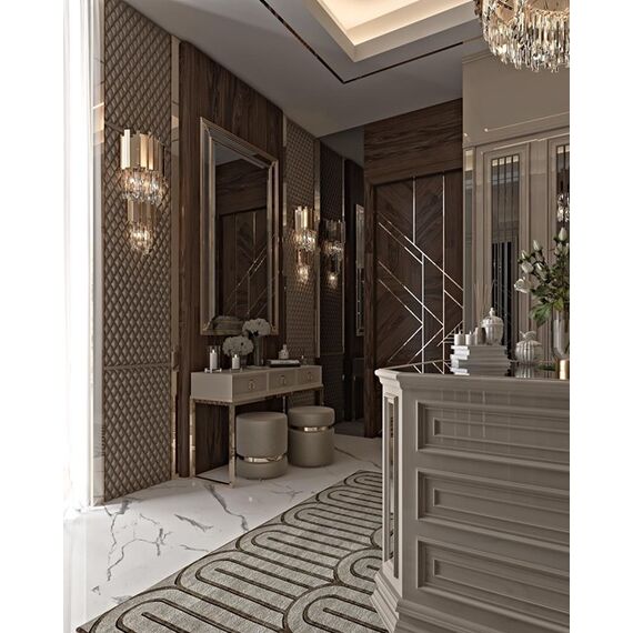 Luxury crystal wall lamp glamour wall lamp , gold EMPIRE