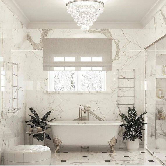 Crystal Plafonds GLAMOUR SILVER