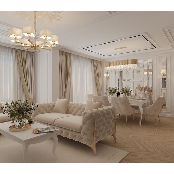 Coffee table to the living room white black high gloss ELENA GLAMOR