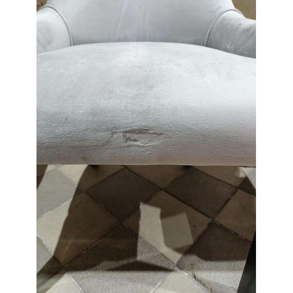 Krzesło  glamour z pikowanym oparciem, do jadalni, do toaletki, nowoczesne, klasyczne, tapicerowane, drewniane TIFFANY OUTLET