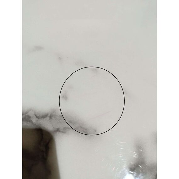 ART DECO modern gold living room coffee table with white marble top [CLONE]