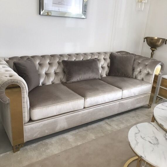 Poduszka 40x40, brązowa, gładka, w welurowej tkaninie, do sypialni, salonu