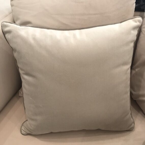 Pillow 45x45 elegant, decorative, diamond-shaped, kedra, beige