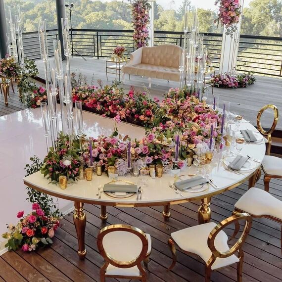 Exclusive chair for wedding hall, for wedding gold white glamour, comfortable, banquet chair RING