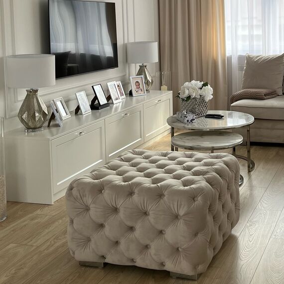 Upholstered quilted COLETTE upholstery