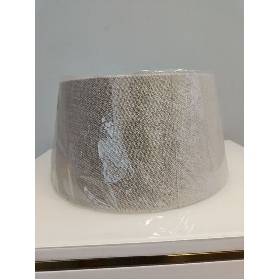 Light gray braided lampshade for the OS45 table lamp