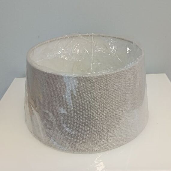 Light gray braided lampshade for the OS45 table lamp