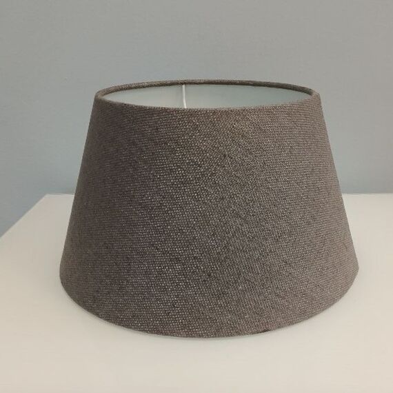 New York style braided beige brown cone lampshade 30 cm