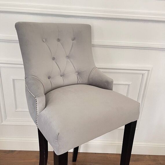 Stool glamour upholstered quilted bar modern dining room TIFFANY