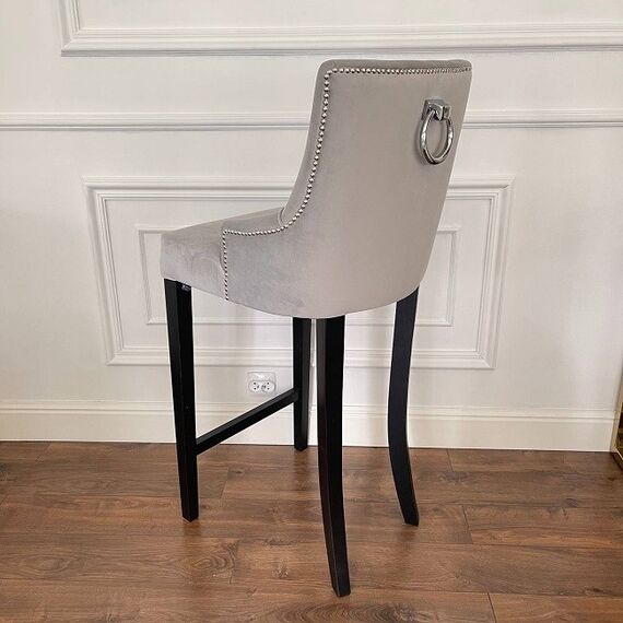 Stool glamour upholstered quilted bar modern dining room TIFFANY