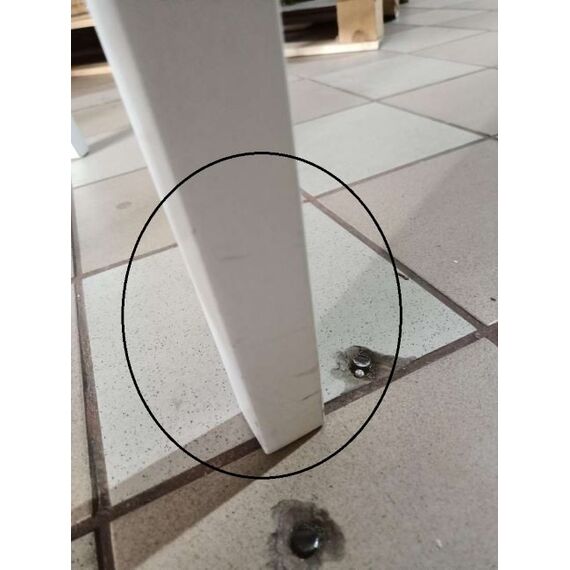 Classic glamor chair for the dining room, with knocker, wooden, upholstered, glamorous, quilted, white leg TIFFANY OUTLET