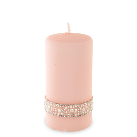 Lene Bjerre pink candle 14 cm Lene Bjerre pink candle 14 cm