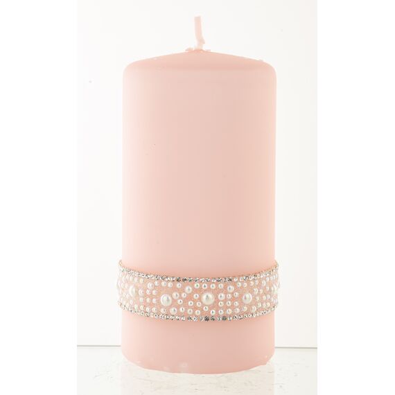 Lene Bjerre pink candle 14 cm Lene Bjerre pink candle 14 cm
