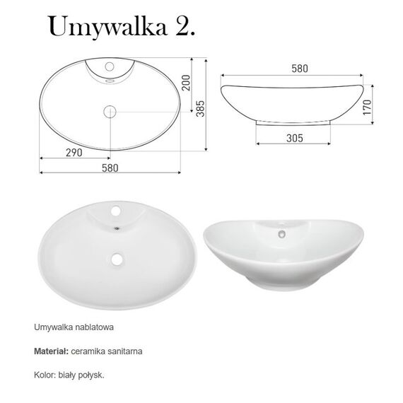 Konsola glamour, łazienkowa z umywalką, nowojorska, wysoki połysk, luksusowa, stylowa Queen