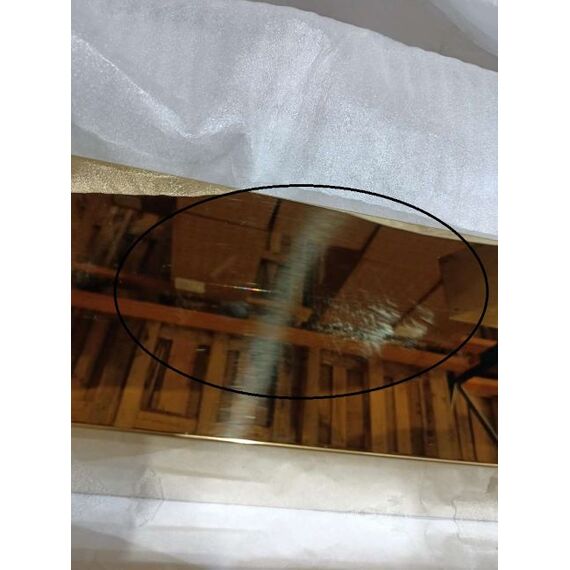 Exclusive glamor dining table, modern, with black marble, gold LV COLLECTION OUTLET