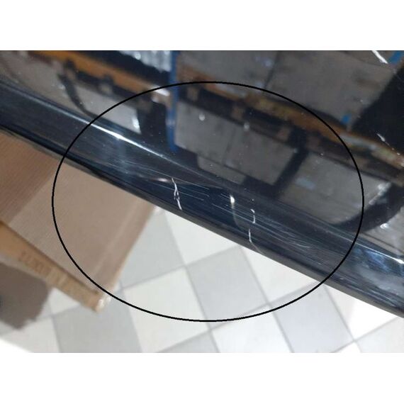 Exclusive glamor dining table, modern, with black marble, gold LV COLLECTION OUTLET