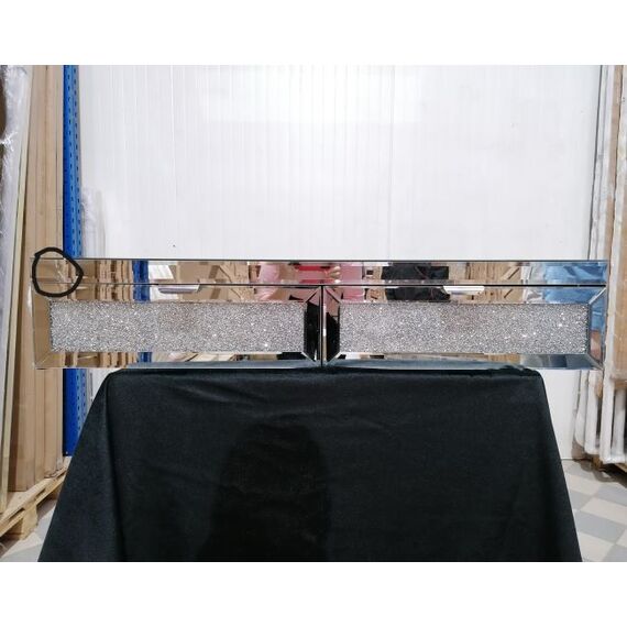 Mirror console glamour New York stainless steel PAOLA M OUTLET