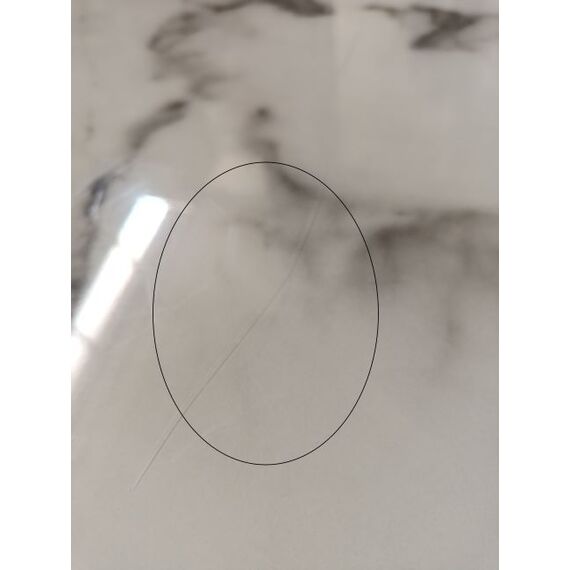 ART DECO modern gold living room coffee table with white marble top [CLONE]