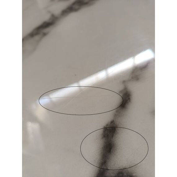 ART DECO modern gold living room coffee table with white marble top [CLONE]