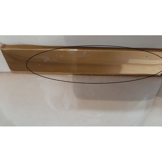 Exclusive glamor corner sofa, modern, upholstered, gold, beige, right-hand corner sofa EMPORIO OUTLET