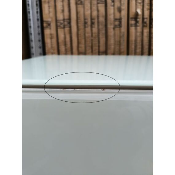 Zestaw 2szt szafek nocnych  Franco do sypialni glamour biała ze złotą podstawą OUTLET