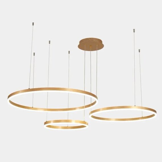 GALASSIA round, glossy, adjustable, modern, loft, gold, LED lamp, OUTLET