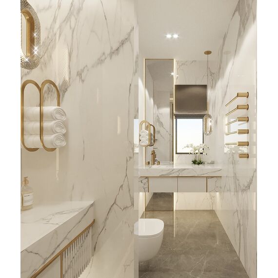 Modern chandelier, glamor pendant lamp, gold, designer, exclusive, single VALO SINGLE