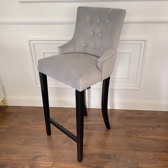 Stool glamour upholstered quilted bar modern dining room TIFFANY OUTLET