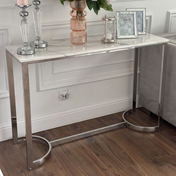 Luxury silver console glamor LOLA
