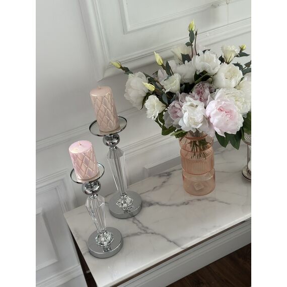 Luxury silver console glamor LOLA