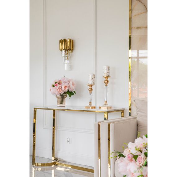 Crystal gold wall lamp luxury wall lamp EMPIRE TITANIUM GOLD