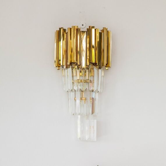 Crystal gold wall lamp luxury wall lamp EMPIRE TITANIUM GOLD