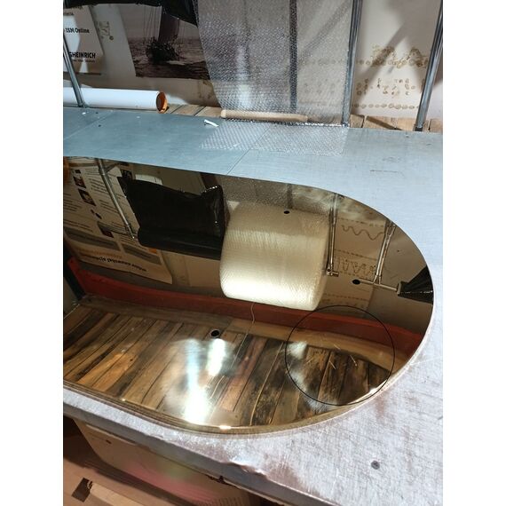 Gold table with marble top, glamour for the dining room, modern, designer, ROYAL OUTLET