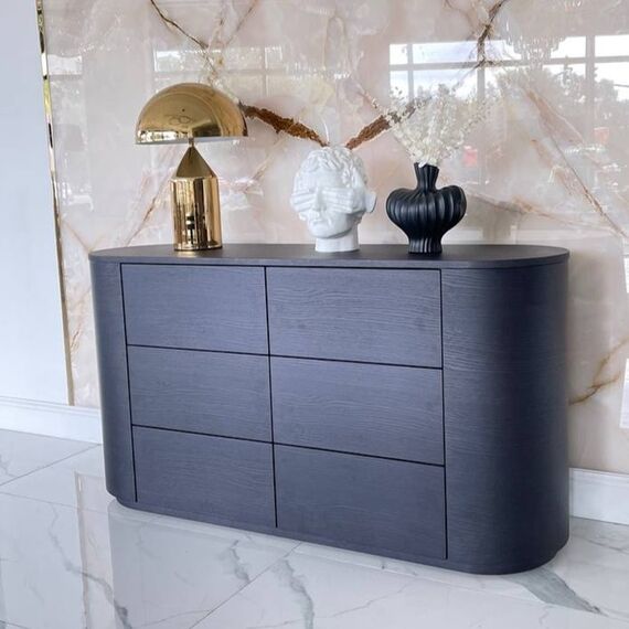 Exclusive modern wooden chest of drawers AMARA