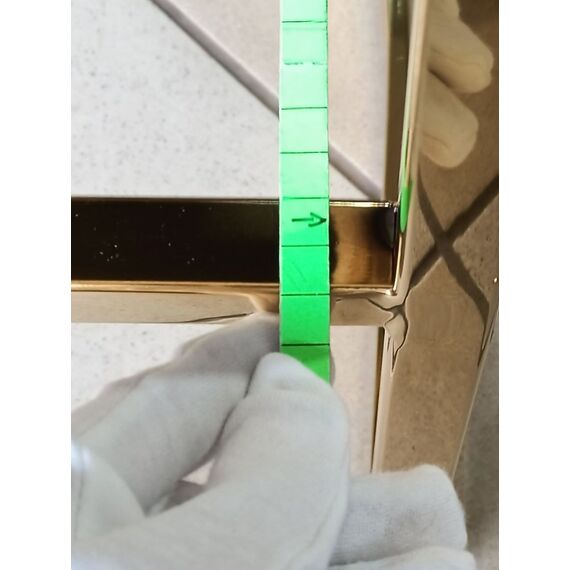 Glamor bar stool, gold, boucle, modern upholstered for dining room, bar, MARCO island OUTLET