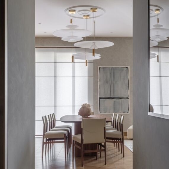 Designer gold pendant lamp, modern gold chandelier, PLATER