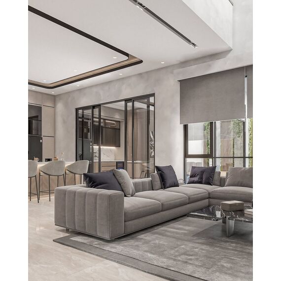 Modern, exclusive, convertible corner sofa SOHO