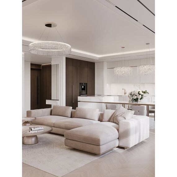 Modern, exclusive, convertible corner sofa SOHO