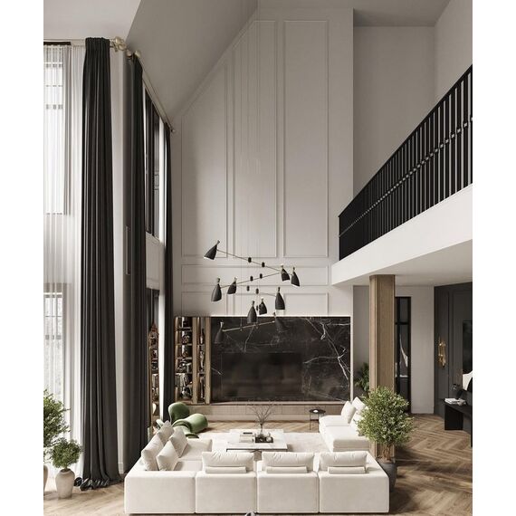 Nowoczesny narożnik modułowy wygodna aksamitna  kanapa w stylu włoskim FIGARO