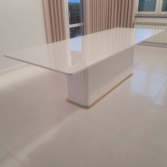 Modern, designer, extendable wooden table, PALERMO