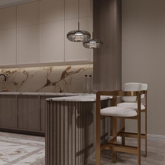 Hoker ROMEO – nowoczesny design i luksus w szczotkowanym złocie